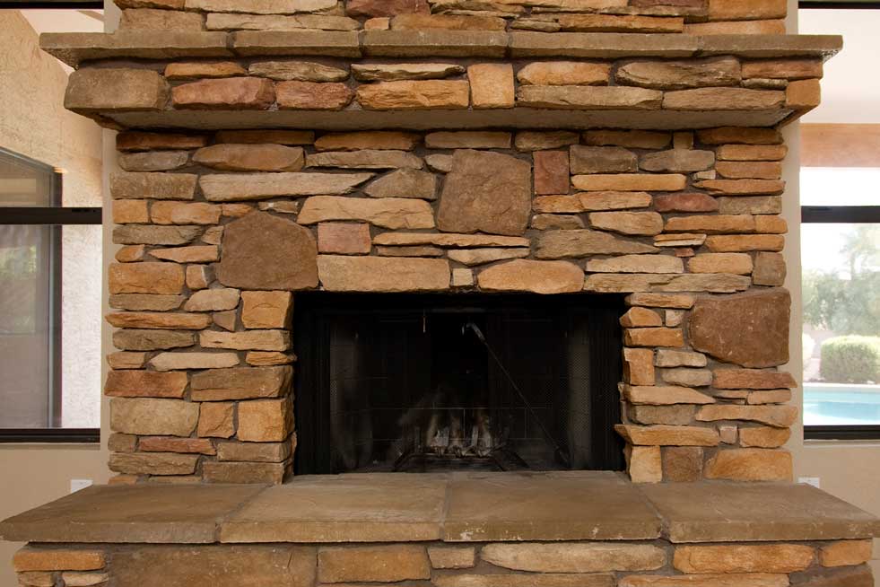 fireplace & gas logs